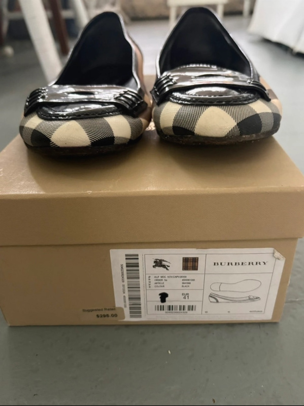 Burberry Ballet Flats